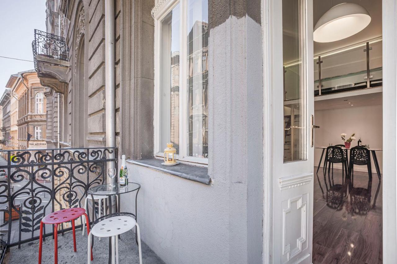 Luxury Art Deco Flat / Big Balcony Lejlighed Budapest Eksteriør billede