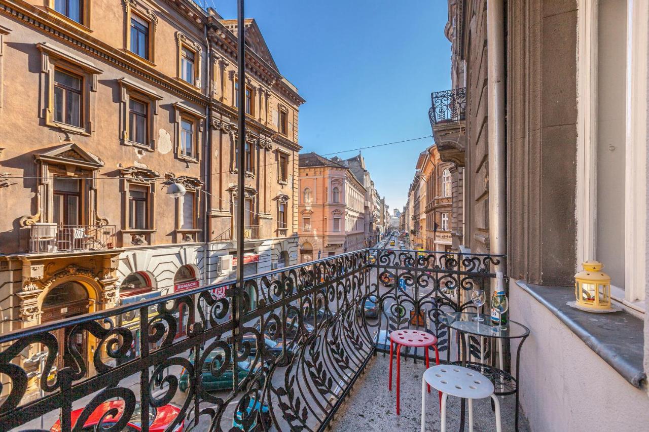 Luxury Art Deco Flat / Big Balcony Lejlighed Budapest Eksteriør billede