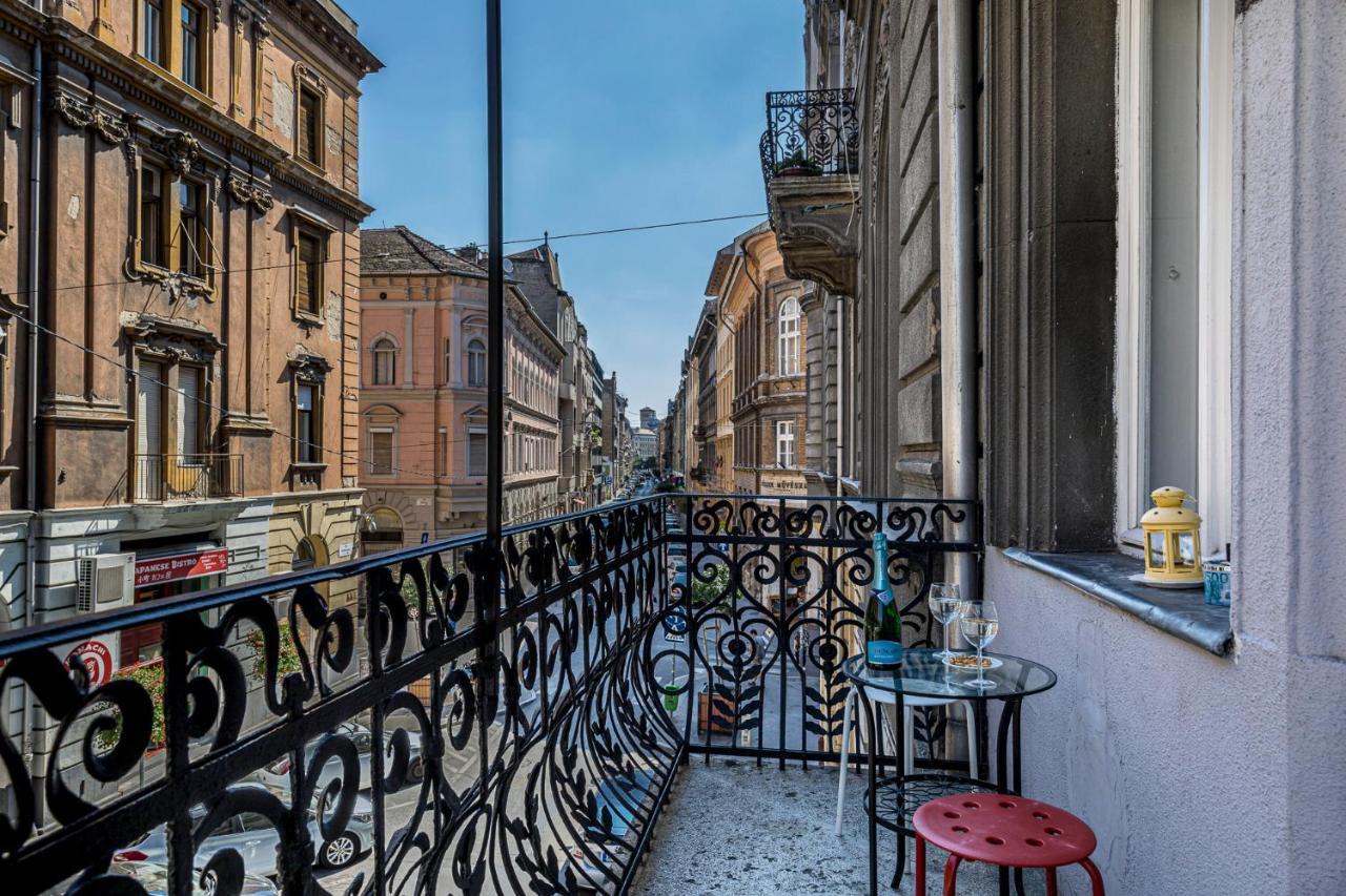 Luxury Art Deco Flat / Big Balcony Lejlighed Budapest Eksteriør billede